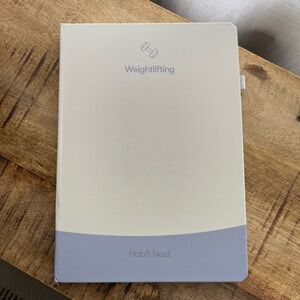 Habit Nest Weightlifting Journal | Strength Training Planner | Like New